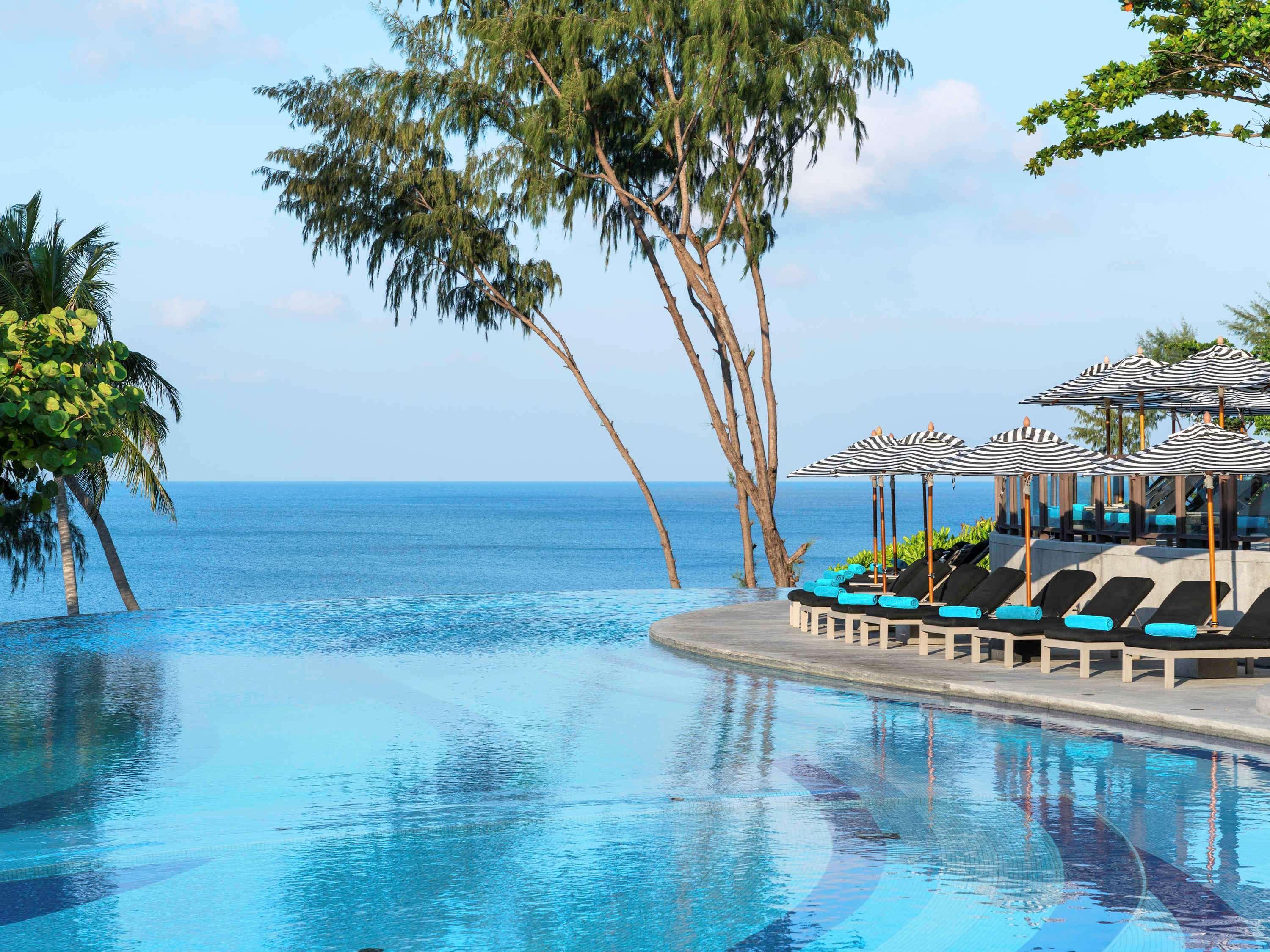Pullman Phuket Arcadia Naithon Beach المظهر الخارجي الصورة Infinity pool at the resort