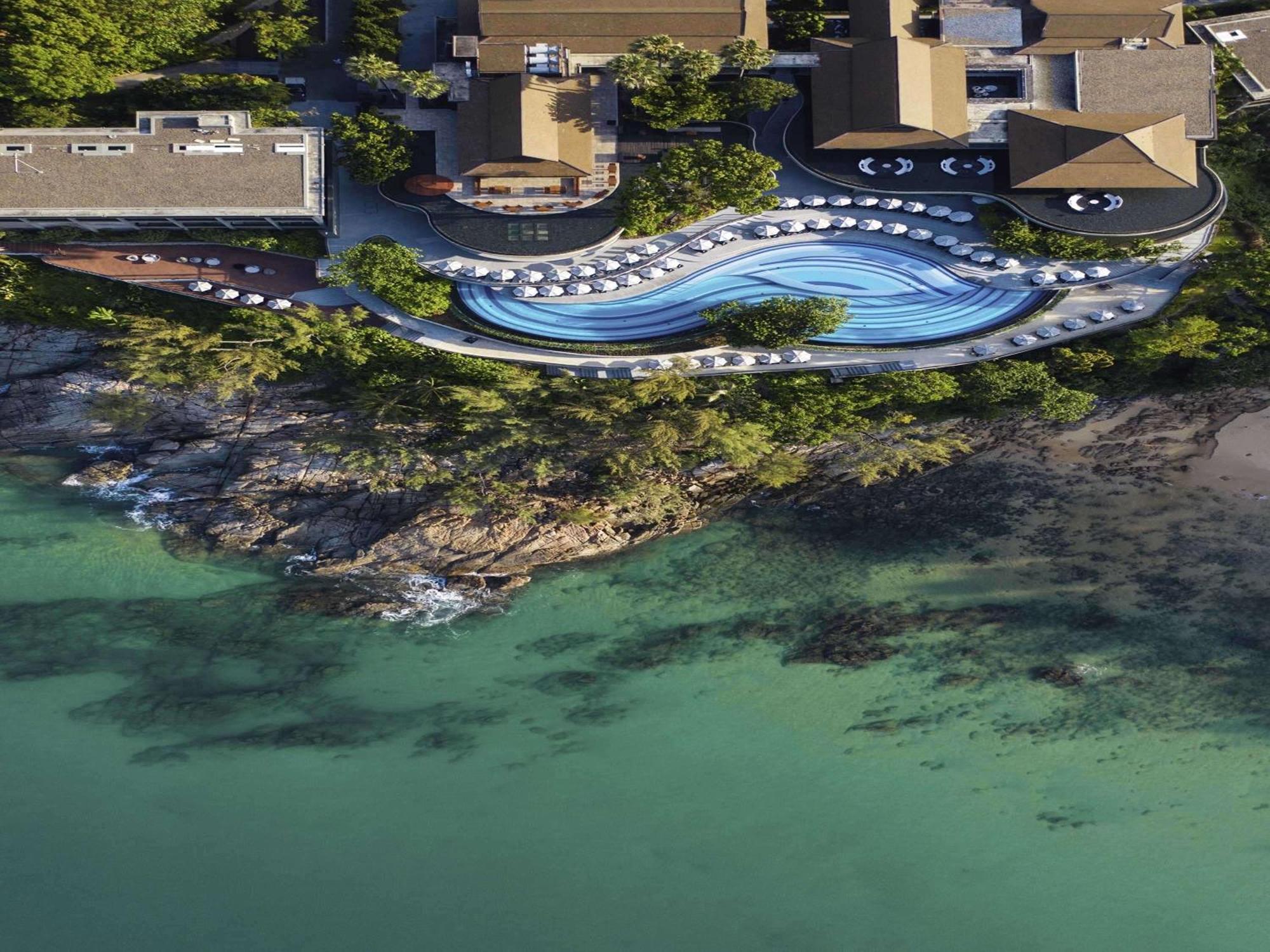 Pullman Phuket Arcadia Naithon Beach المظهر الخارجي الصورة Aerial view of the proposed hotel
